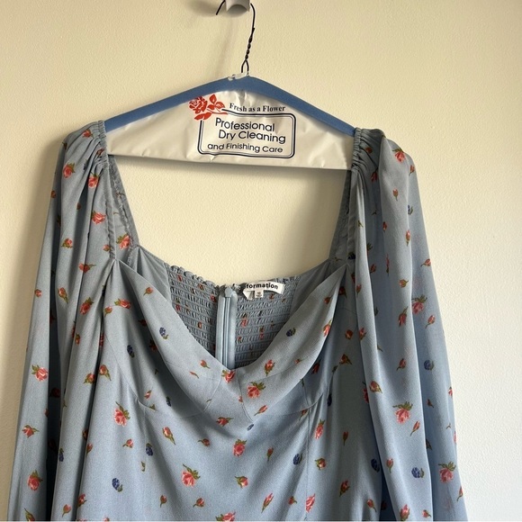 Reformation Cammi Dress in Beau - Picture 5 of 16